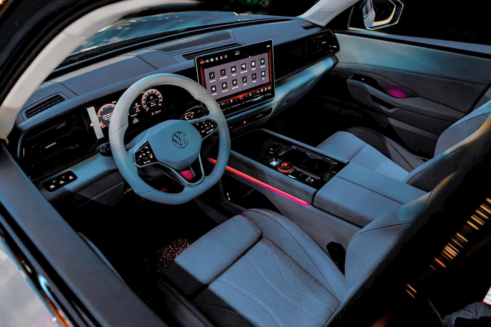 Nội thất Volkswagen Teramont Pro